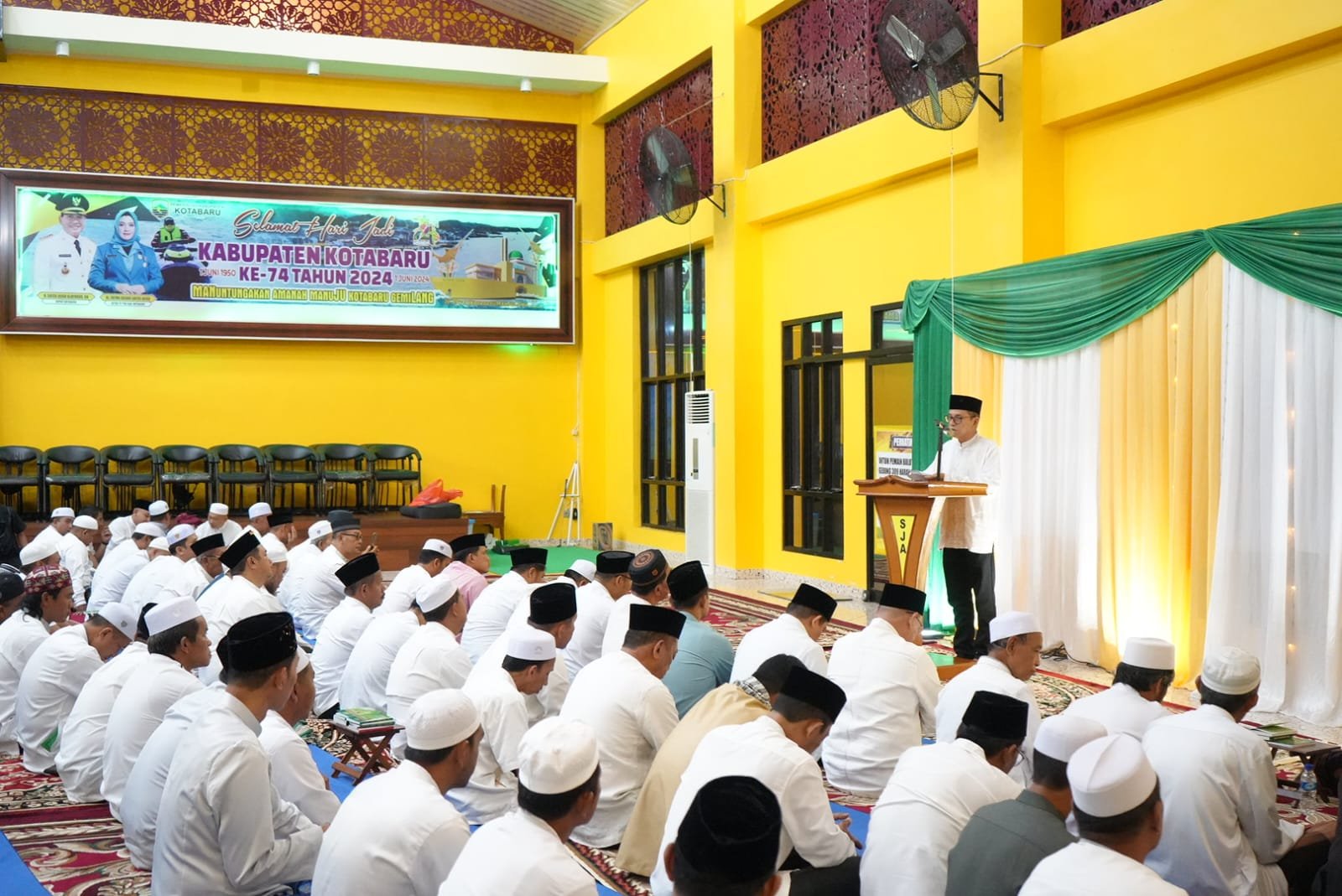 Doa Dan Sholat Hajat, Sambut HUT Kotabaru ke-74