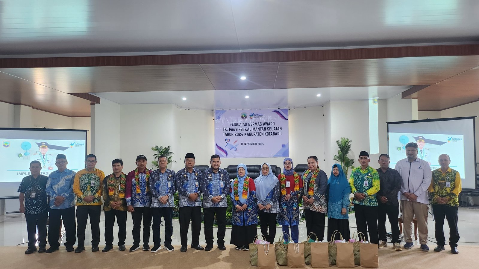 Tim Penilai Germas Award Prov Kal-Sel Sambangi Kabupaten Kotabaru