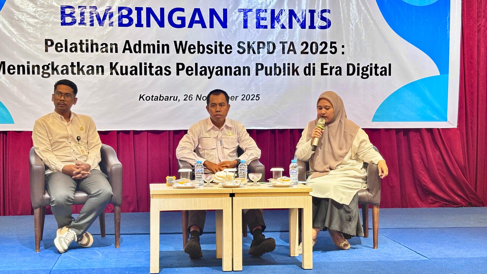 Pemkab Kotabaru Gelar Bimtek Admin Website SKPD 2025, Perkuat Pelayanan di Era Digital
