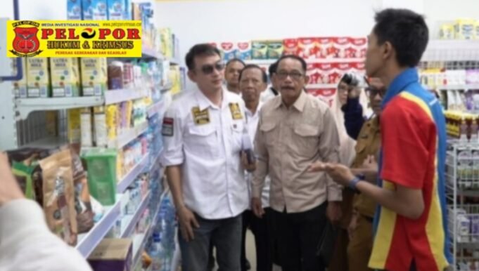 Komisi II dan III DPRD Kotabaru Sidak Kelangkaan Susu UHT Putih di sejumlah Minimarket